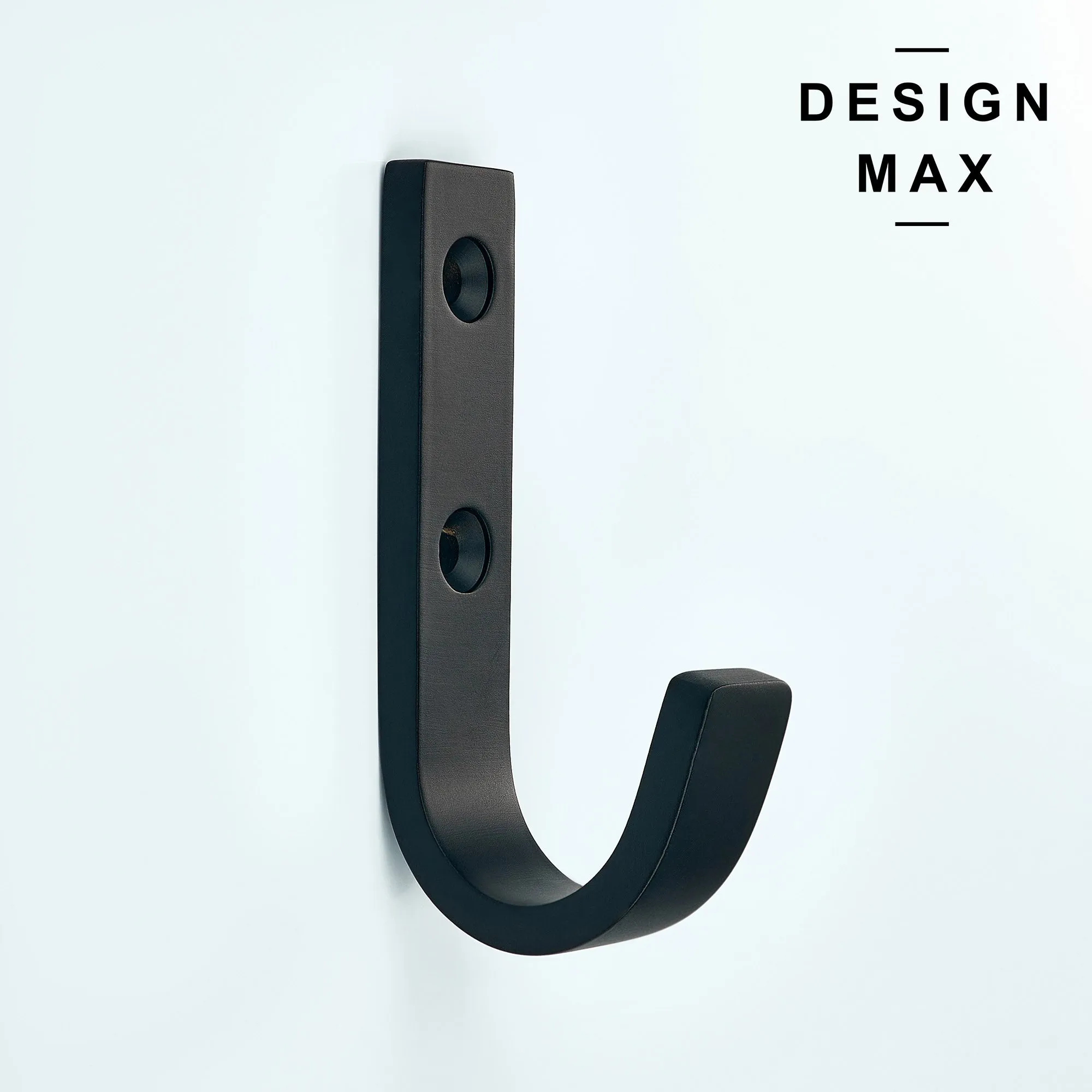 Huxley J Satin Silver Brass Mudroom Wall Hook