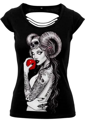 Inferno Tattoo Gothic | SLASH BACK T-SHIRT