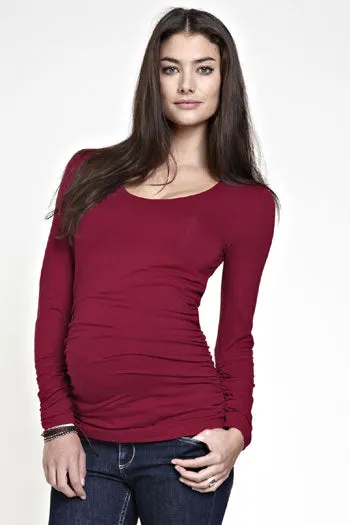 Isabella Oliver Caviar Scoop Maternity Top