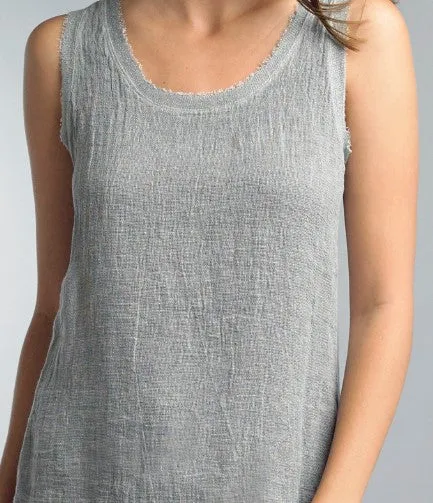 Italian Linen Tank Top