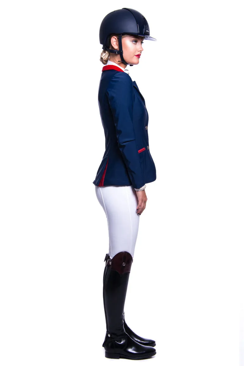 J-Evelyn Competition Jacket (Blue/Red)