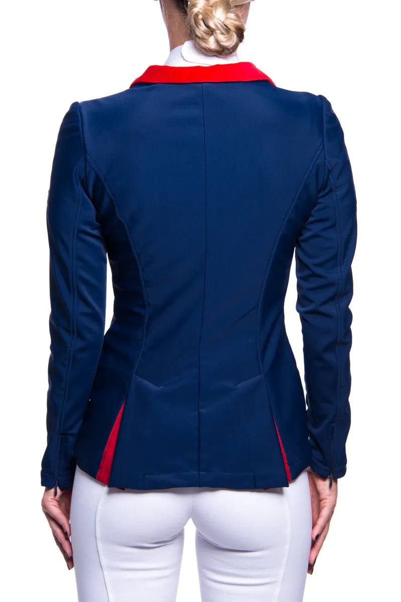 J-Evelyn Competition Jacket (Blue/Red)