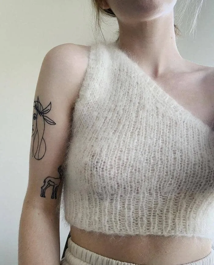 Jane Top by Spektakelstrik, knitting pattern