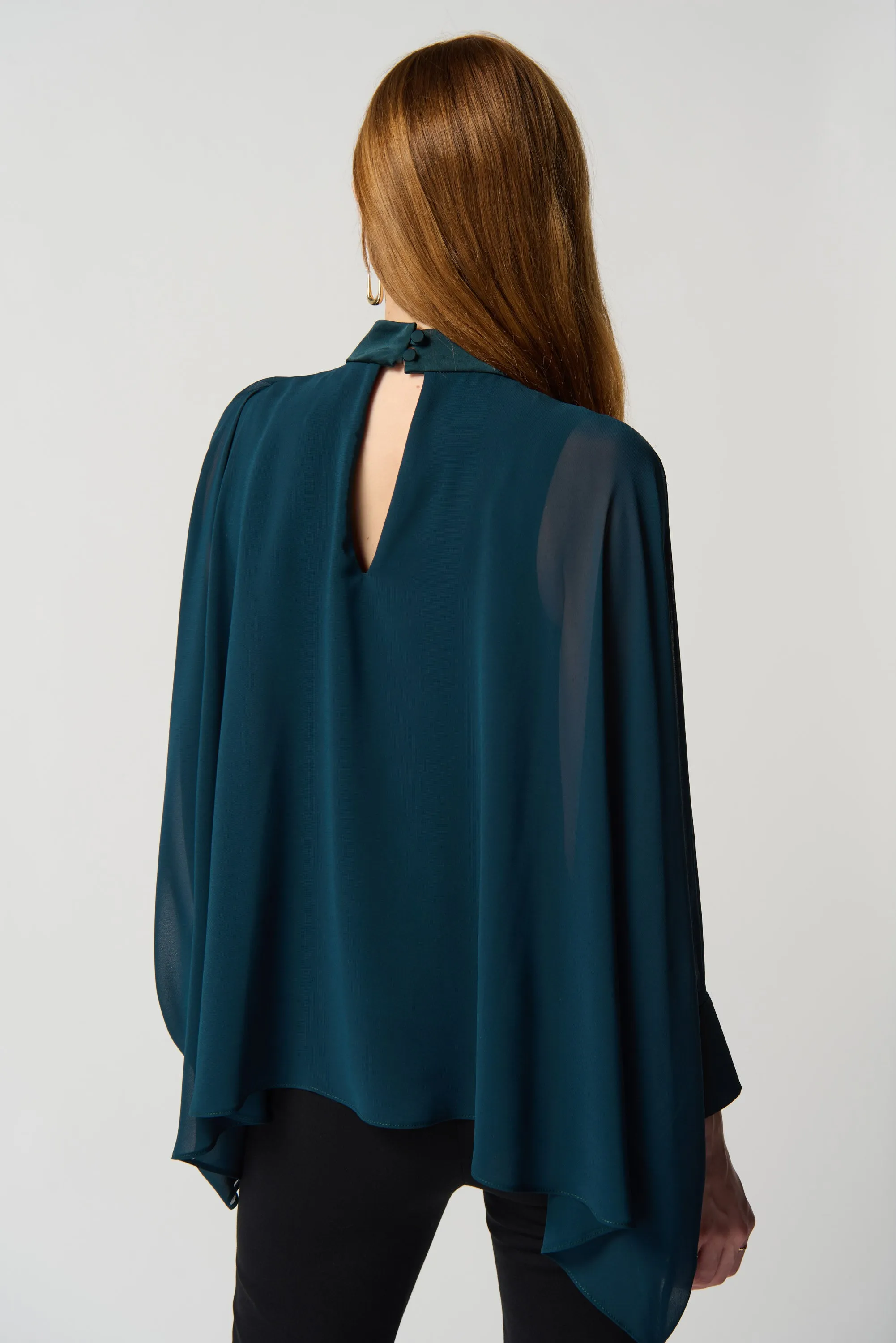 Joseph Ribkoff - 234245 Chiffon Poncho Top