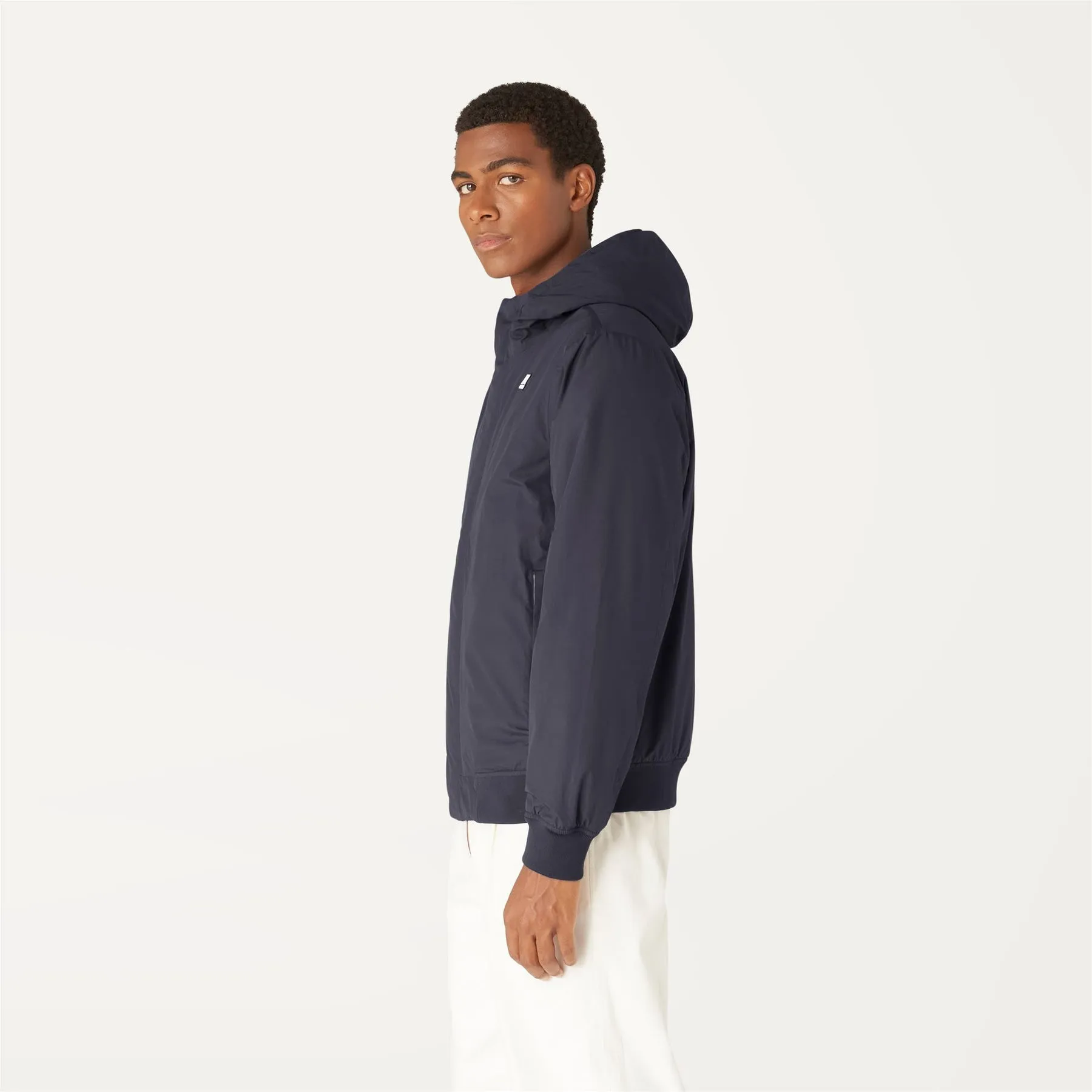 Justin Ripstop Marmotta - Men Jacket in Blue Depth