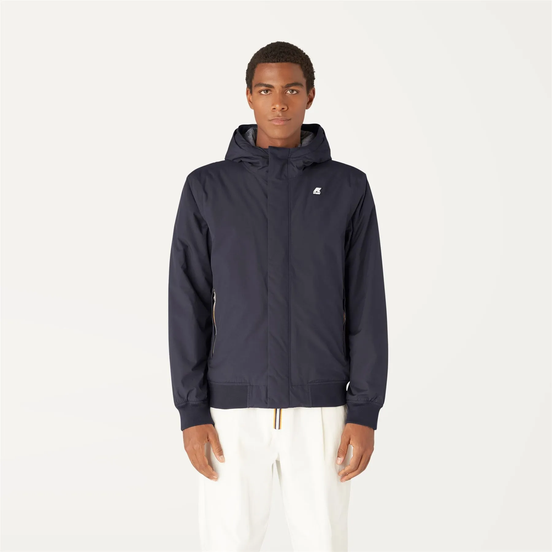 Justin Ripstop Marmotta - Men Jacket in Blue Depth