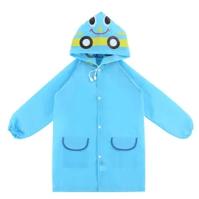 kids Raincoat - blue, green, or pink