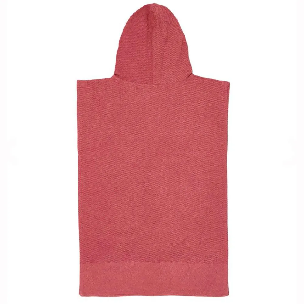 Kids Wategos Poncho - Crimson