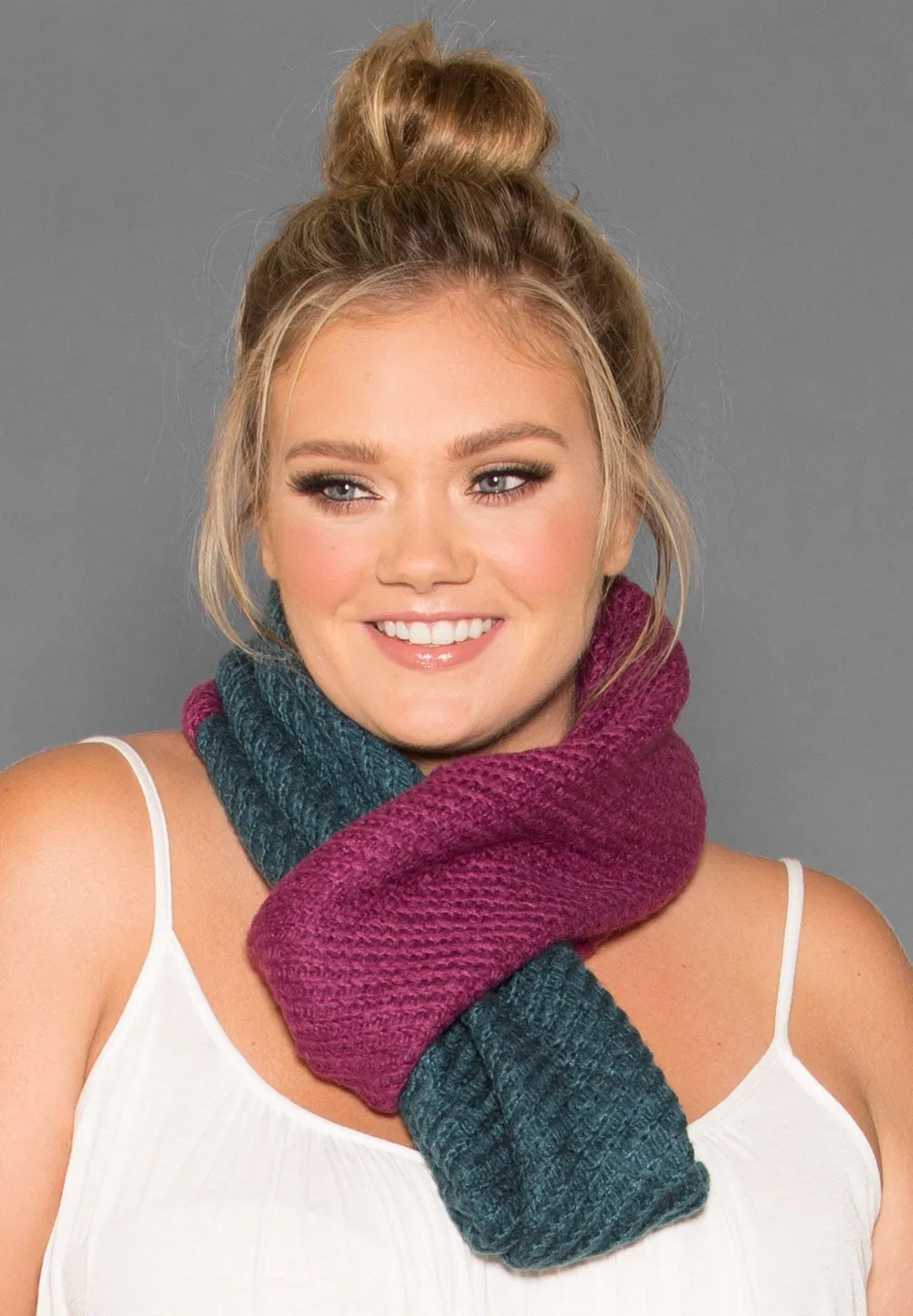 Knit Infinity Scarf