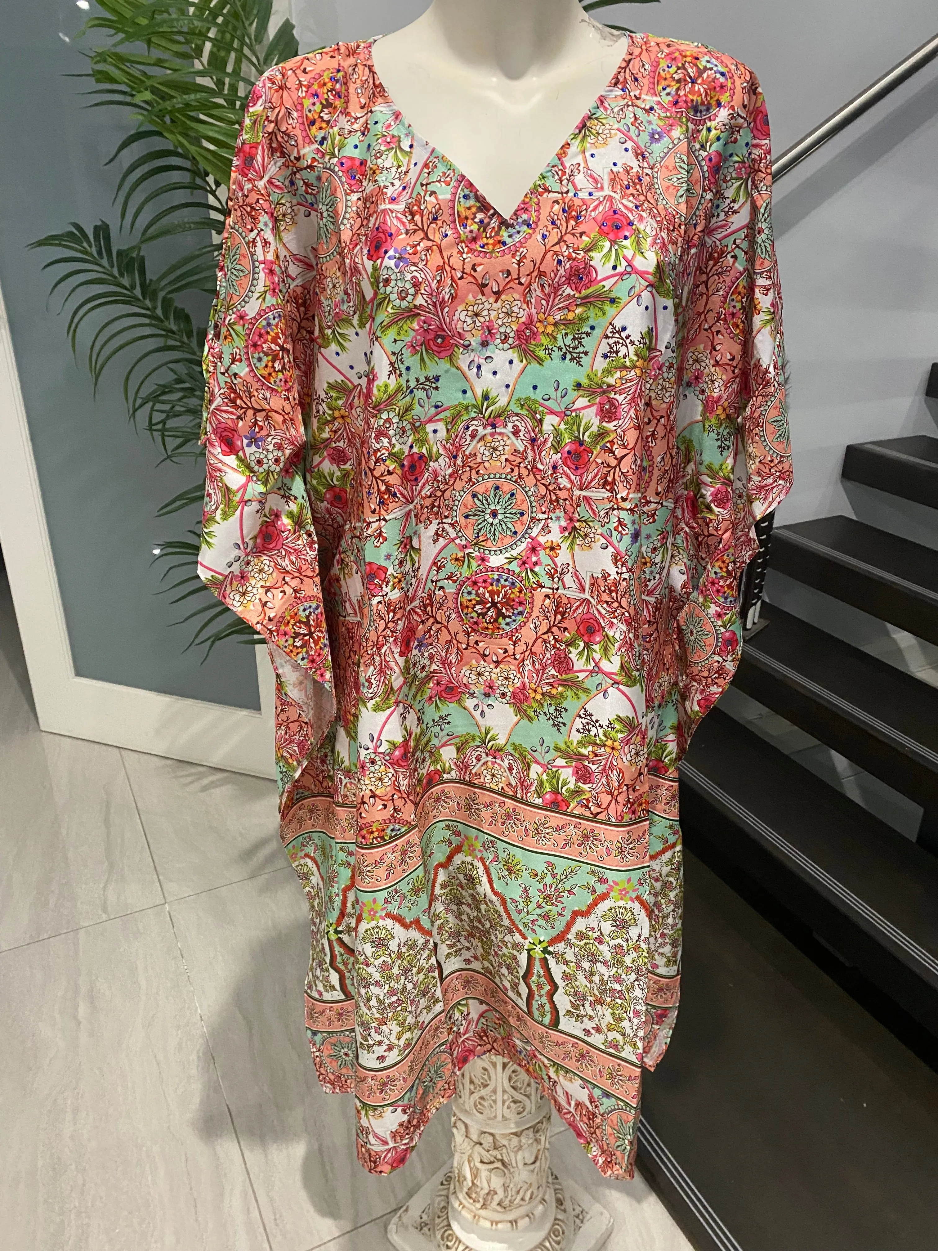 Kyra Tunic Top/Mid length kaftan AU 12-22