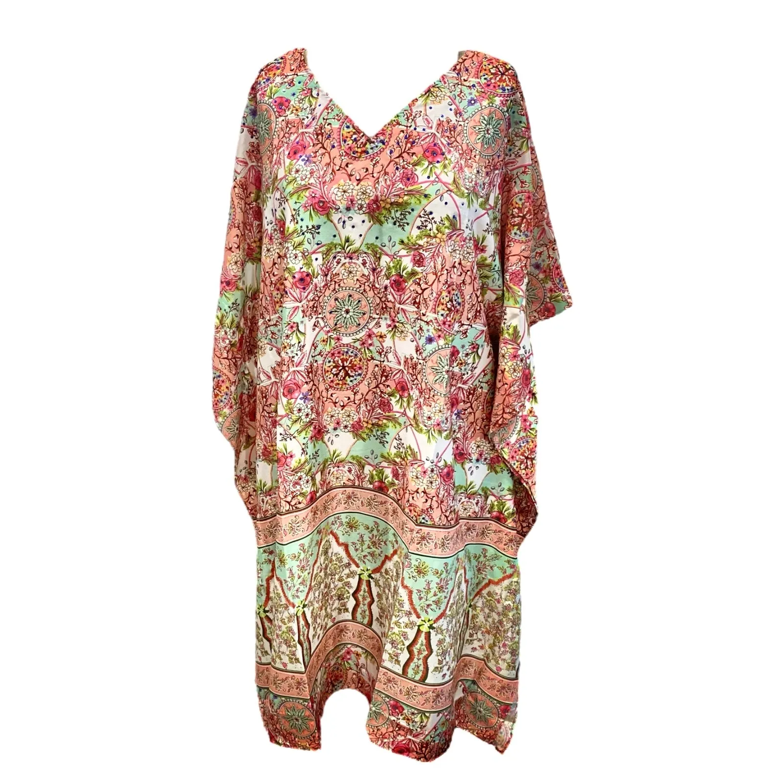 Kyra Tunic Top/Mid length kaftan AU 12-22