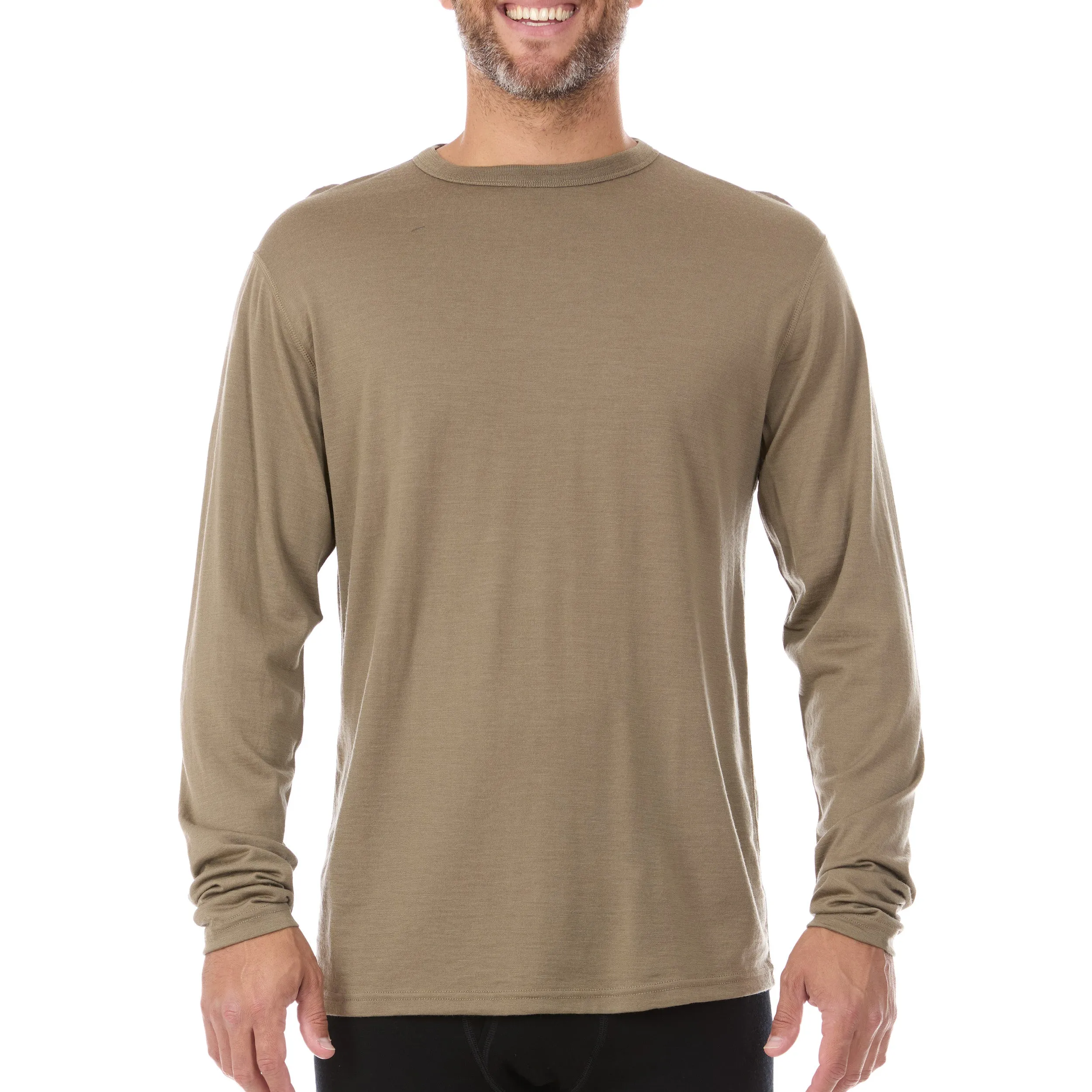 Lightweight - Ticonderoga Men's Crew 100% Merino Wool