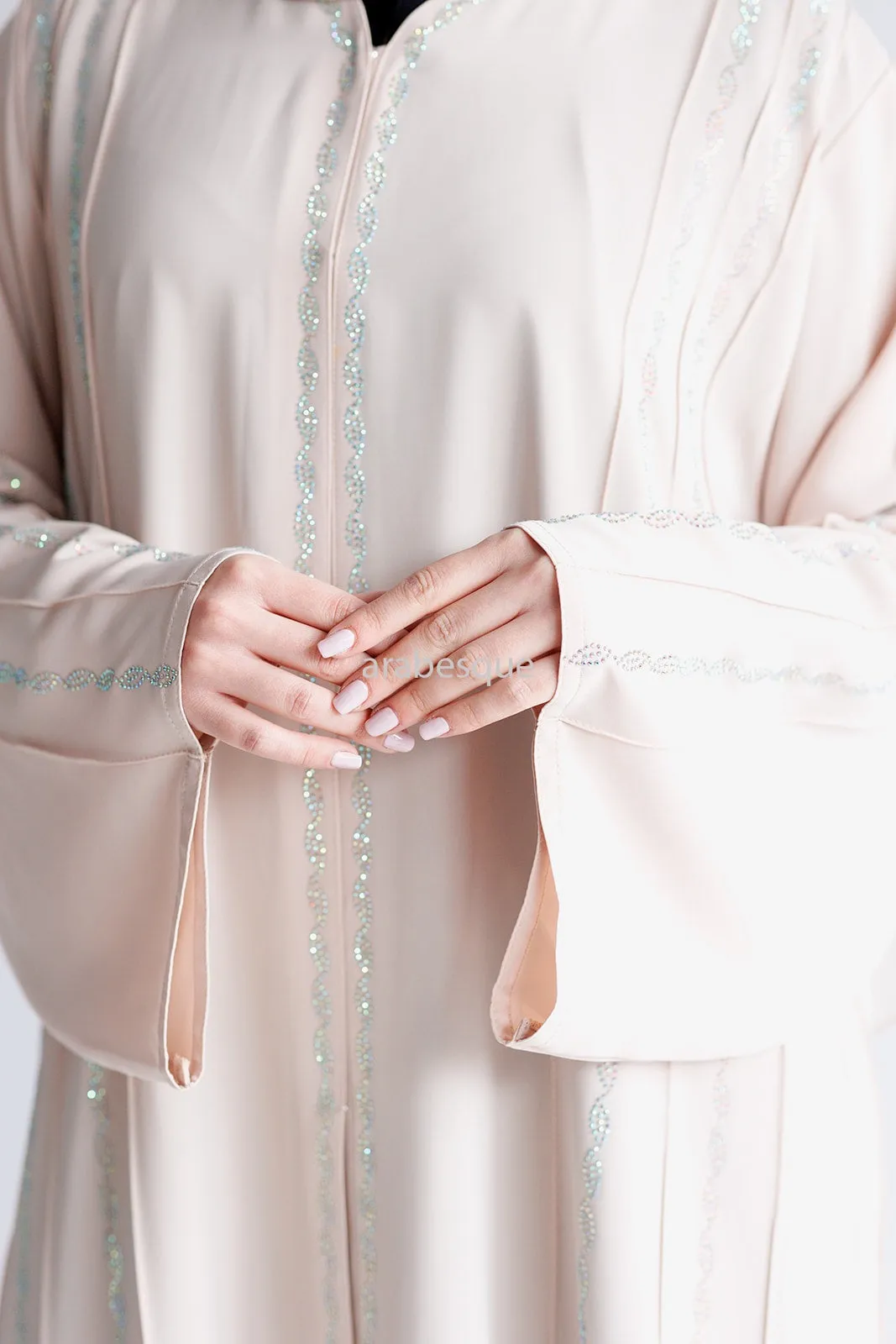 Mahreen Luxury Nida Abaya - 3 Colours