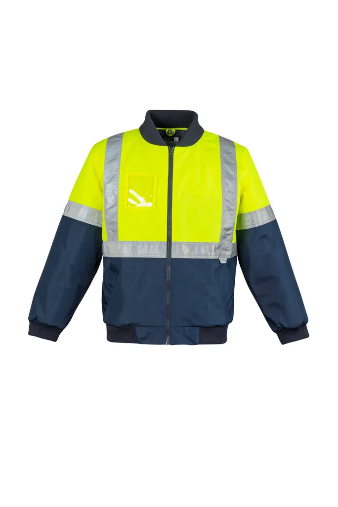 Mens Hi Vis Quilted Flying Jacket