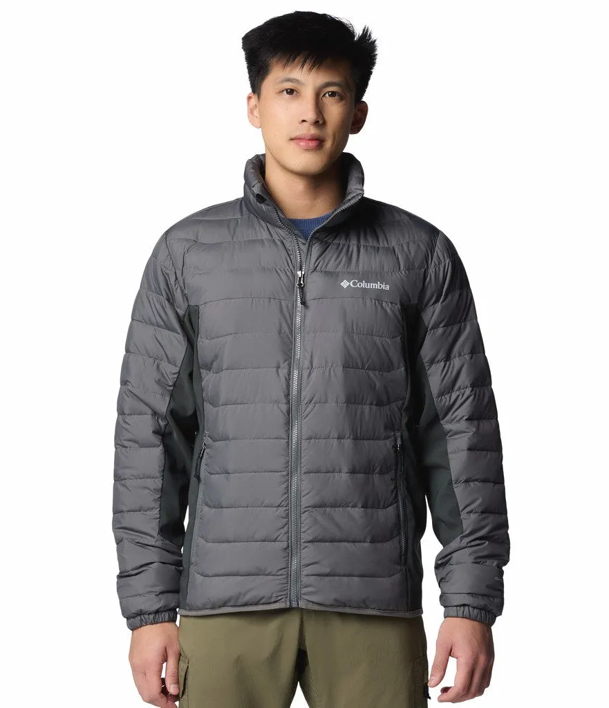 MEN'S POWDER LITE II HYBRID JACKET - CITY GREY, SHARK