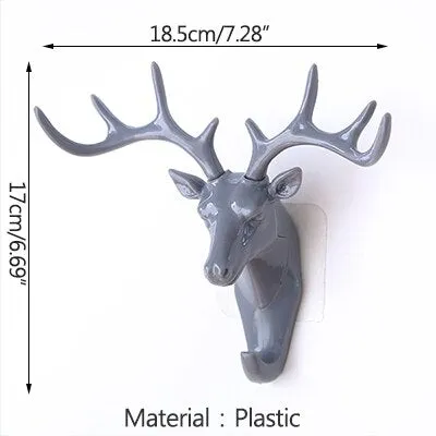 Minimalist Lovely Deer Wall Hook