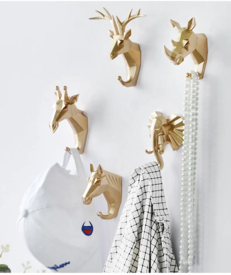 Minimalist Lovely Deer Wall Hook