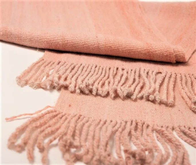 Miski Wide Baby Alpaca Scarf - Naturally Dyed