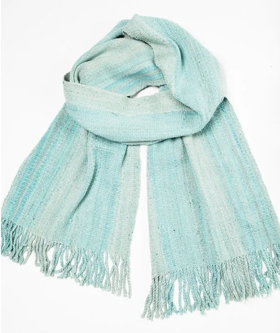 Miski Wide Baby Alpaca Scarf - Naturally Dyed