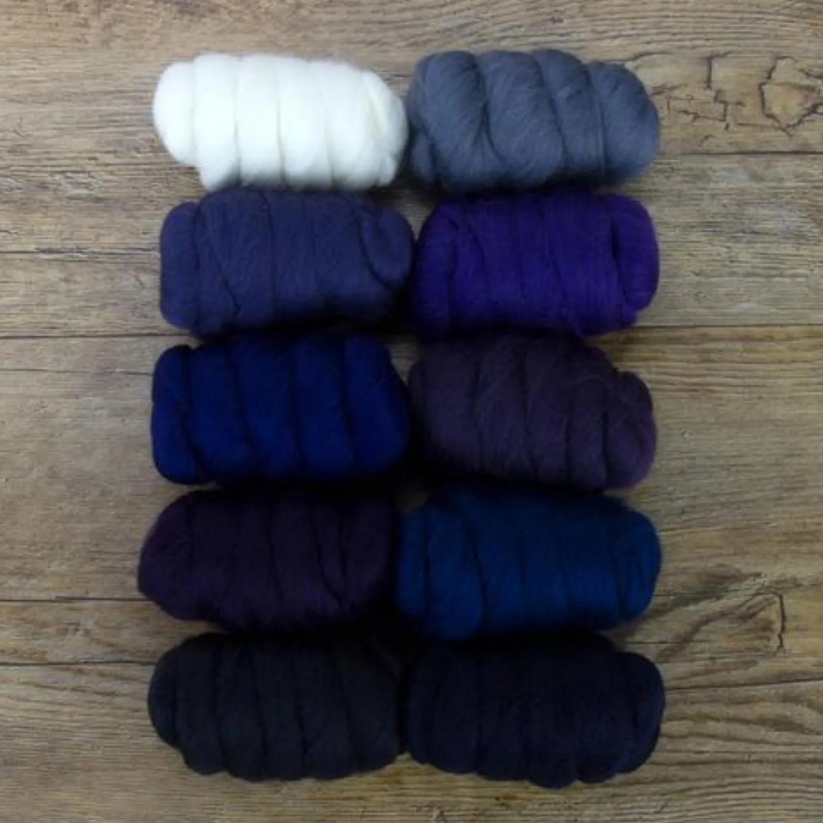 Mixed Merino Wool Variety Pack | Curious Cosmos (Multicolored) 250 Grams, 23 Micron