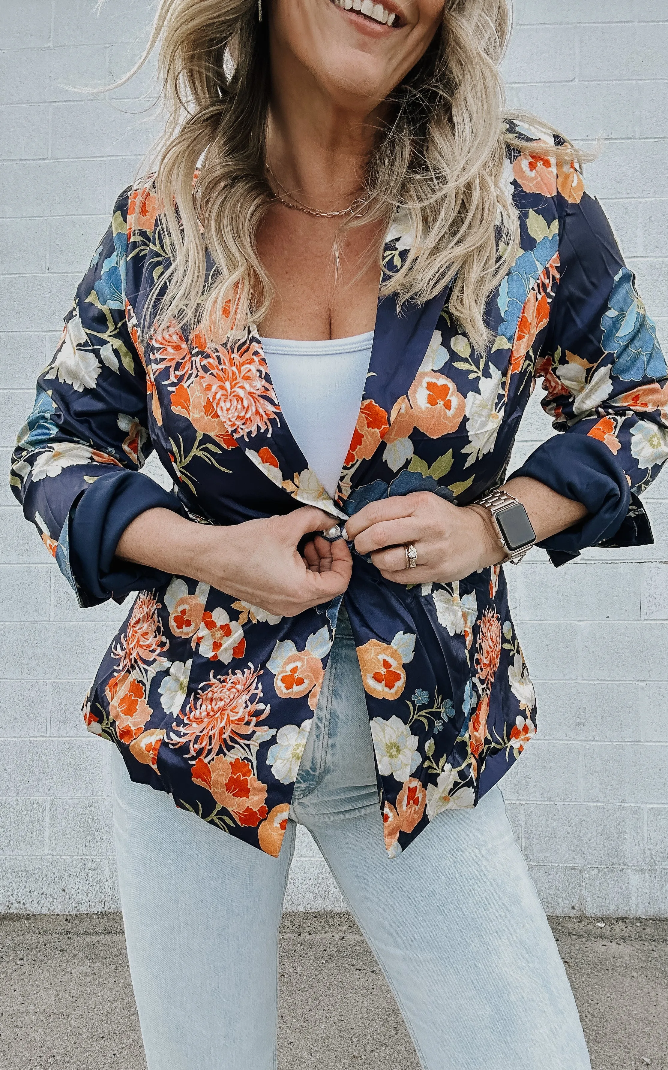 Morrisa Floral Blazer