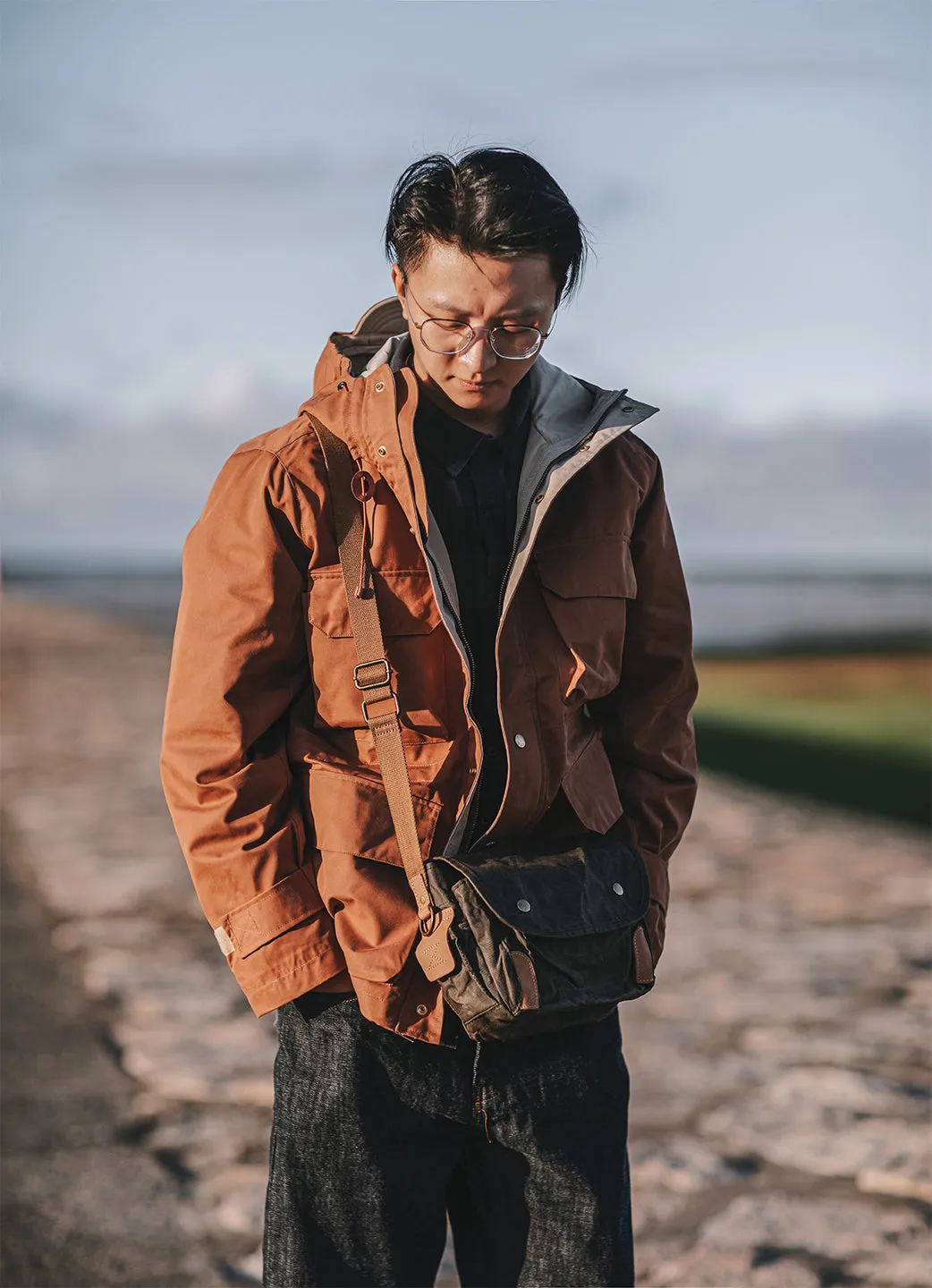 MULTI-POCKETS WINDPROOF JACKET