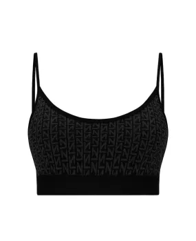 NEO BRALET - BLACK / DARK CHARCOAL