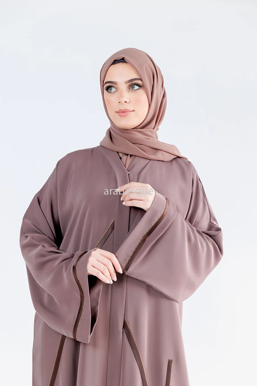 Noor Mink Luxury Nida Abaya