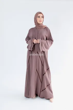 Noor Mink Luxury Nida Abaya