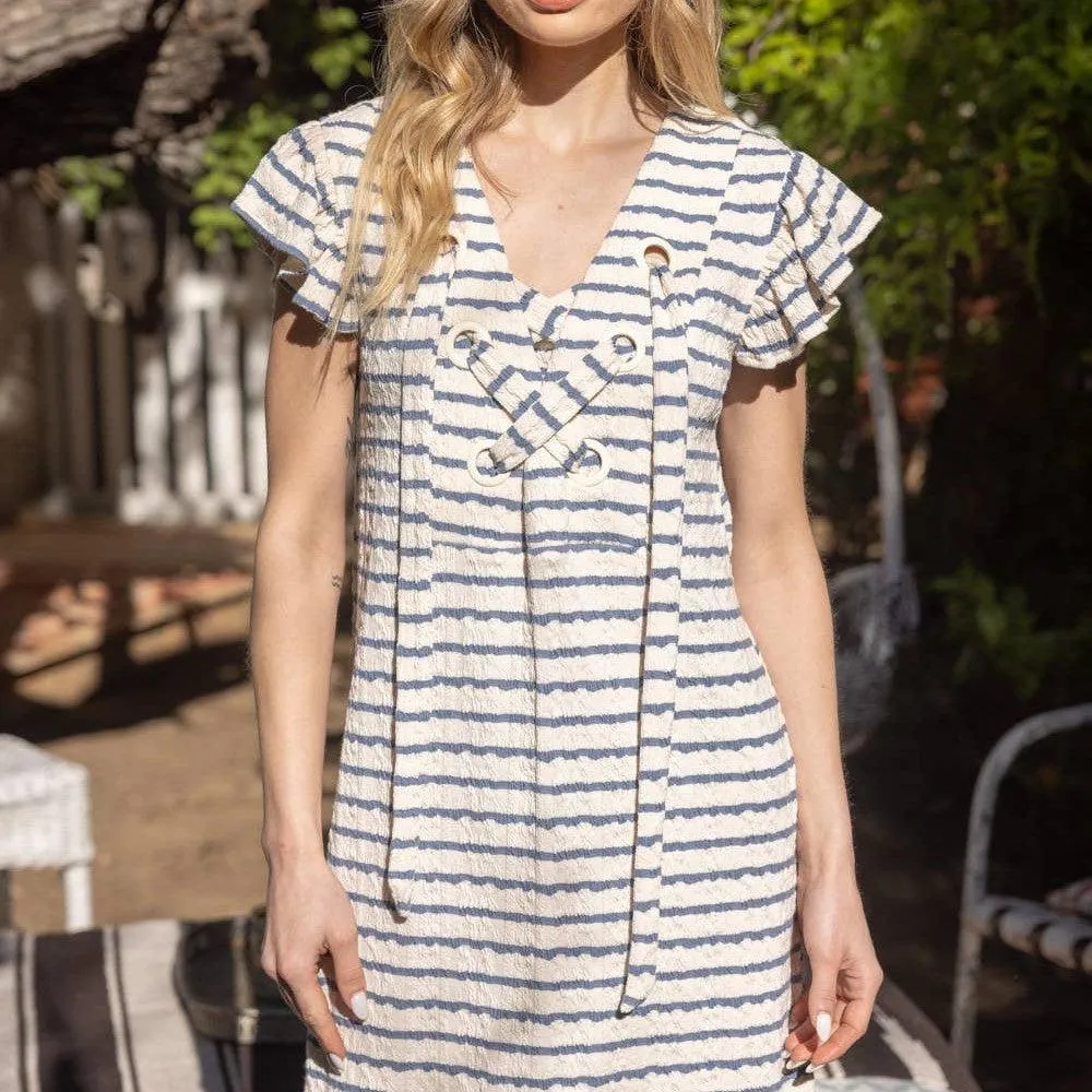 Olivia Stripe Dress