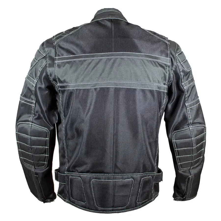 Open Road Men's Armored Riding Jacket