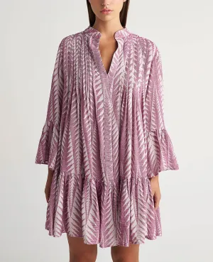 OVERSIZED TUNIC DRESS "FINIKAS"PURPLE