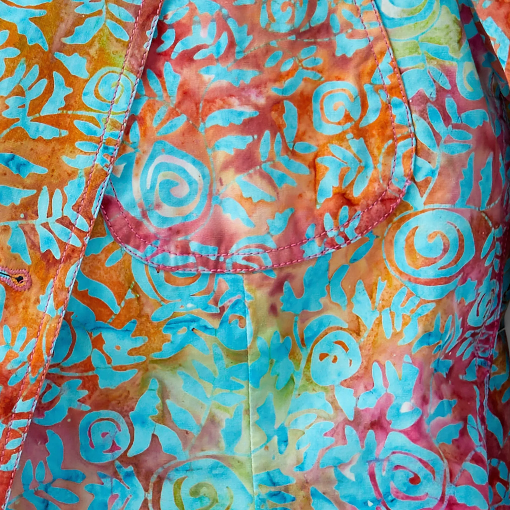 Polychrome Paradise Batik Sport Coat