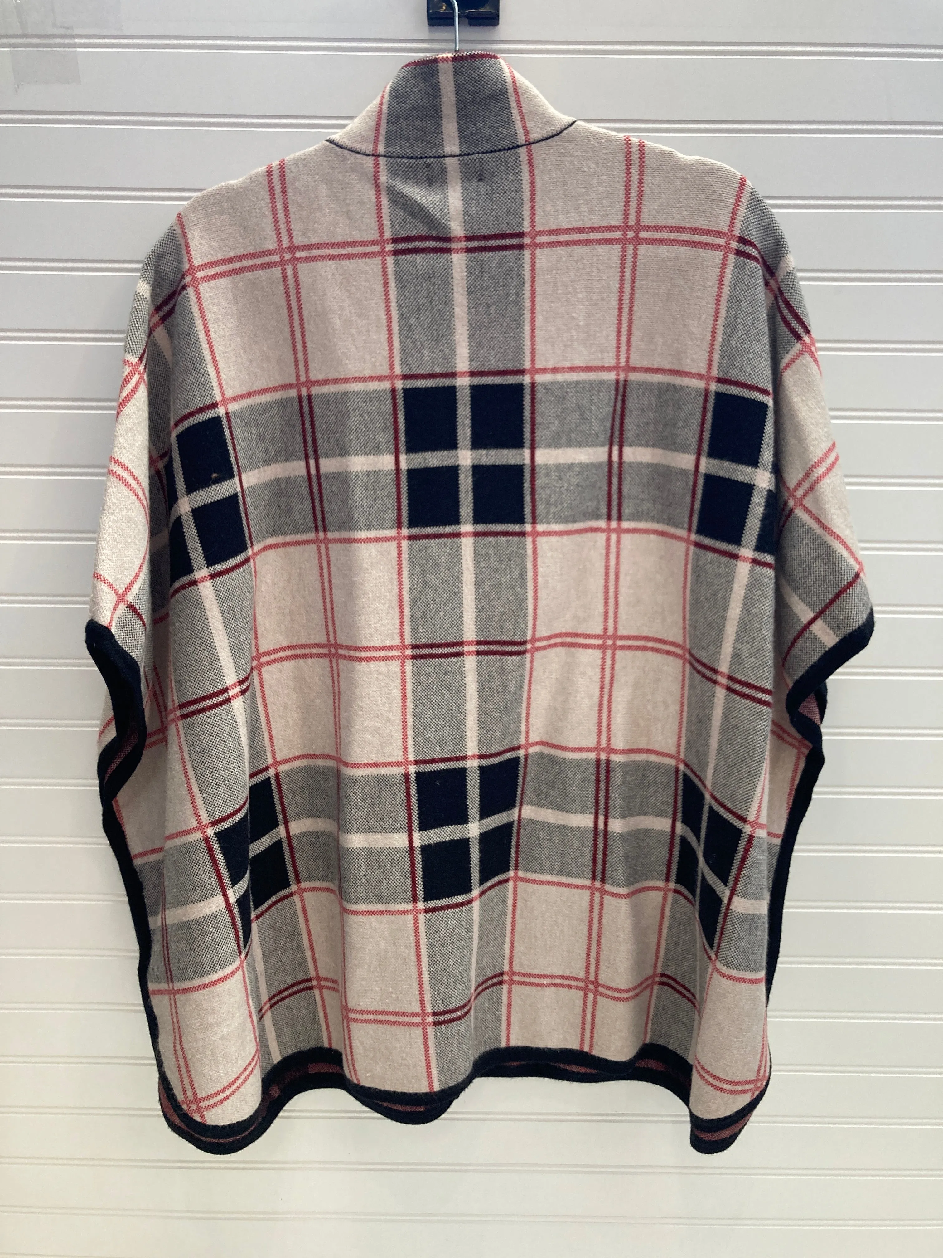 Poncho By Nicole Miller In Multi-colored, Size: S