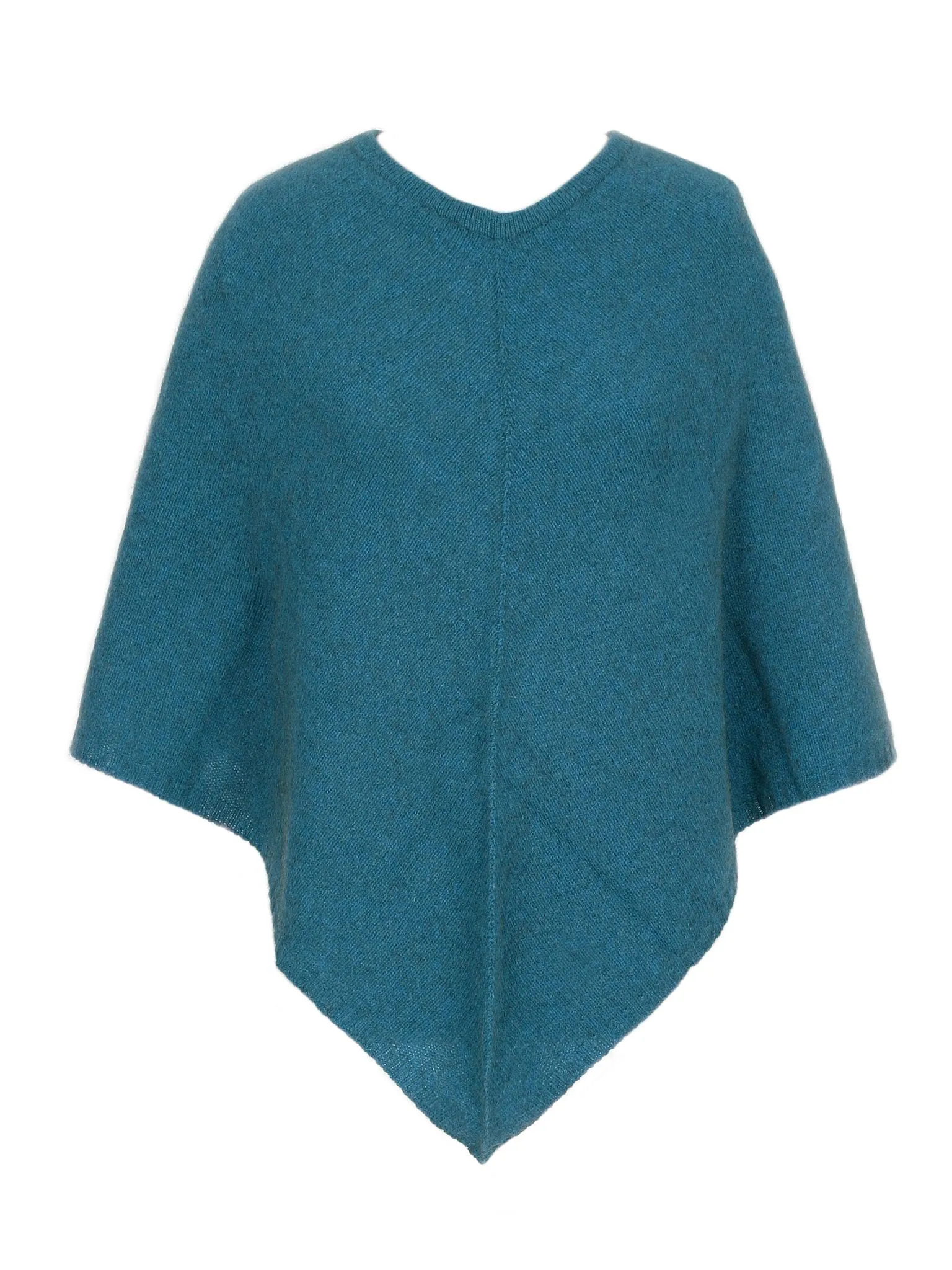 Poncho Possum Merino Classic Teal