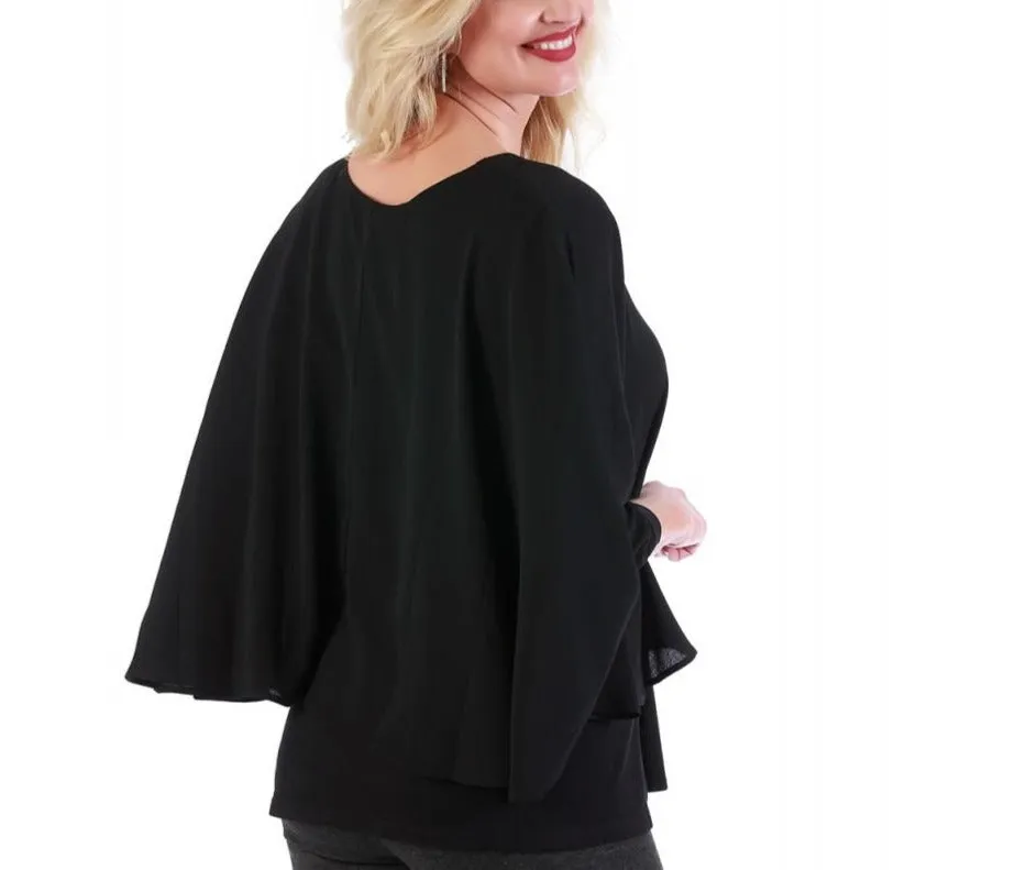 Poncho Top with Boatneck 153661