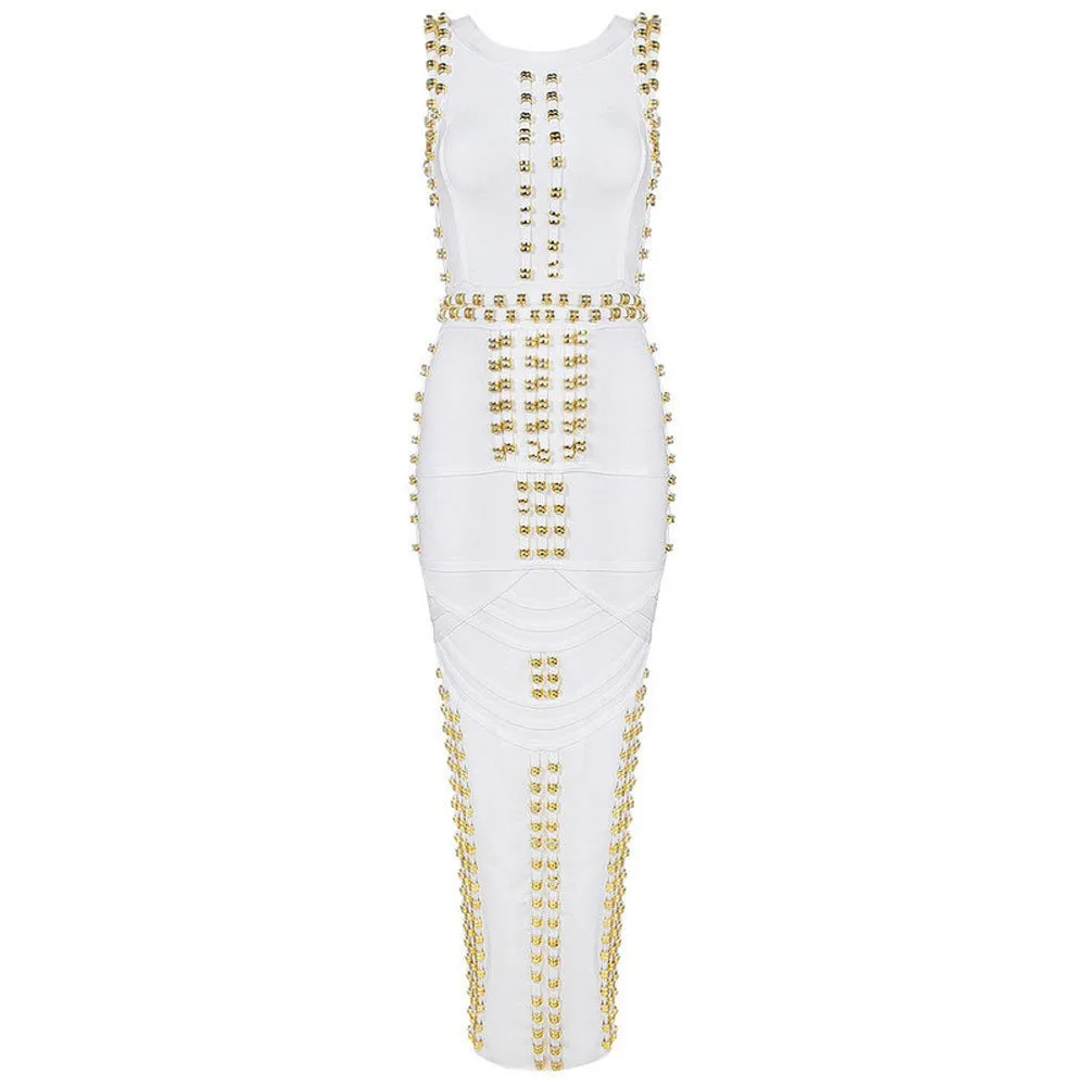 Pre Order:  Beaded Slim Fit Banquet Long Dress