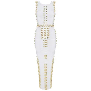 Pre Order:  Beaded Slim Fit Banquet Long Dress