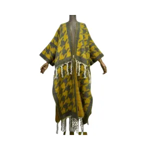 Pre Order: Vibrant Poncho Cardigan  - WINI