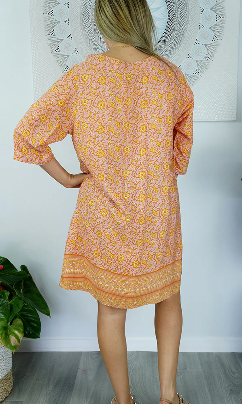 Rayon Tunic 3/4 Sleeve Alpine, More Colours