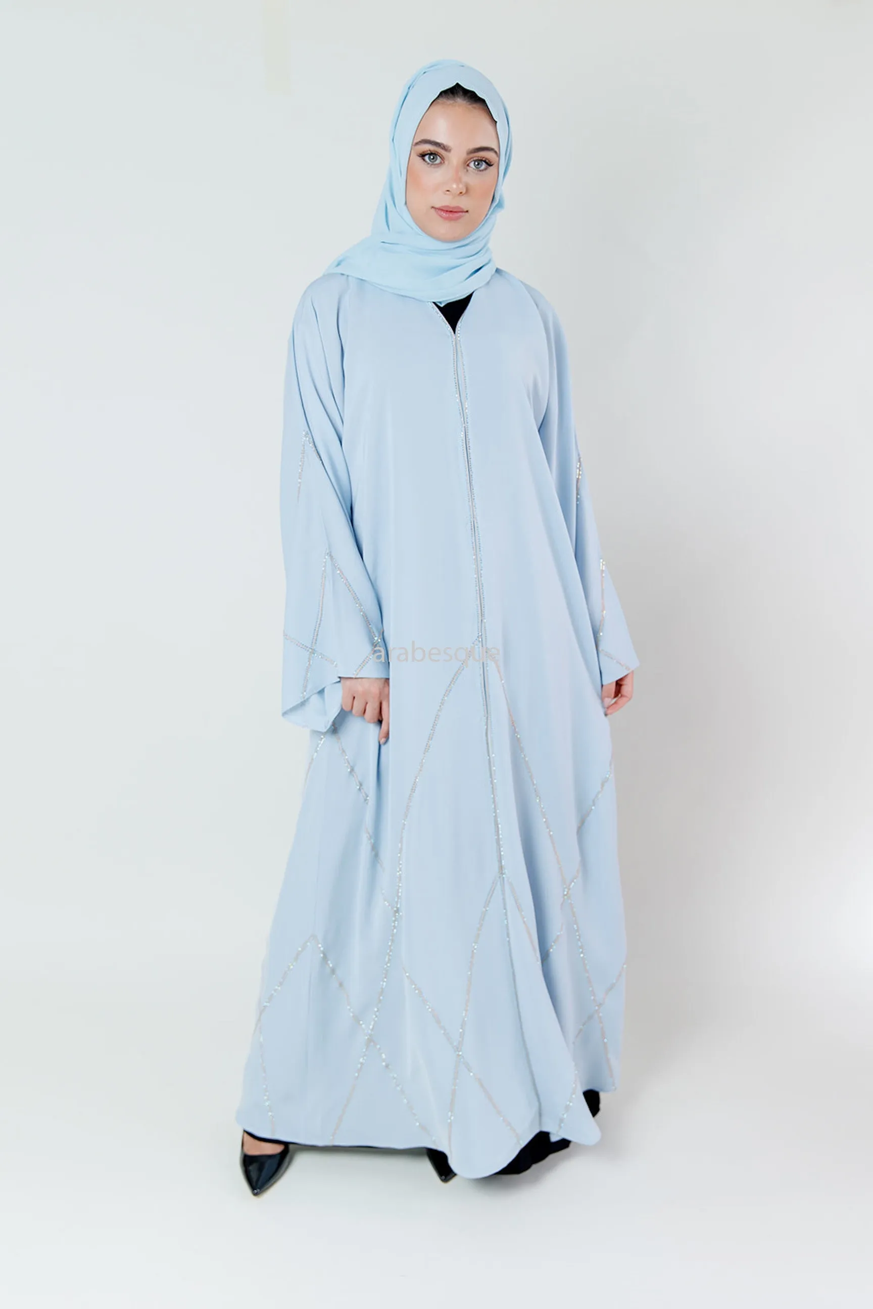 Remy Blue Luxury Abaya