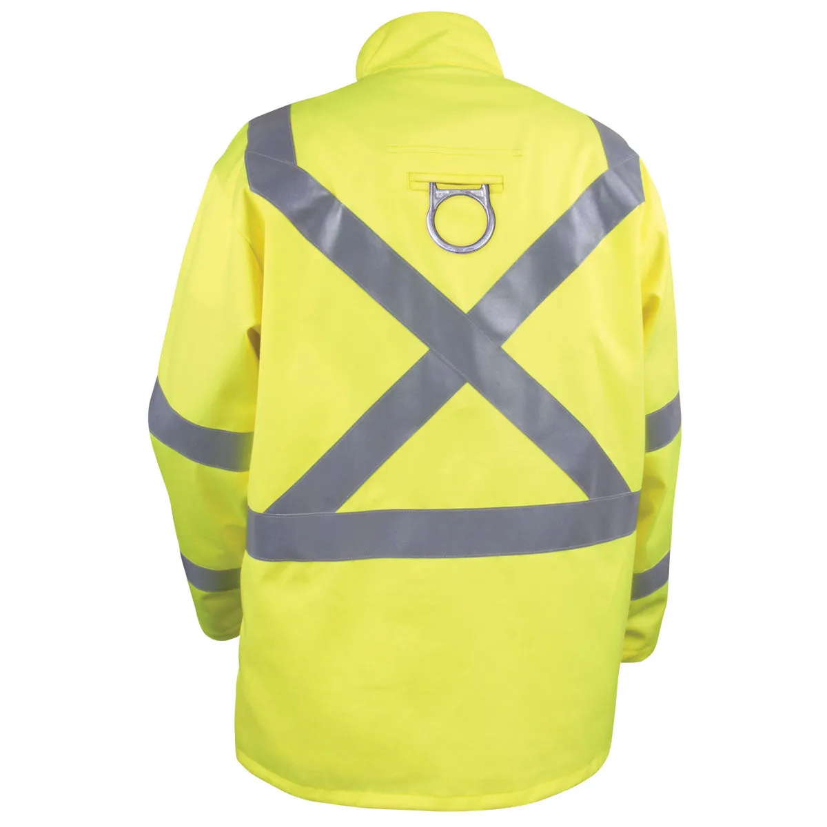 Revco JF1117-HY 9 oz. Hi-Vis Class 3 FR Cotton Jacket w/ Reflective Tape (1 Jacket)