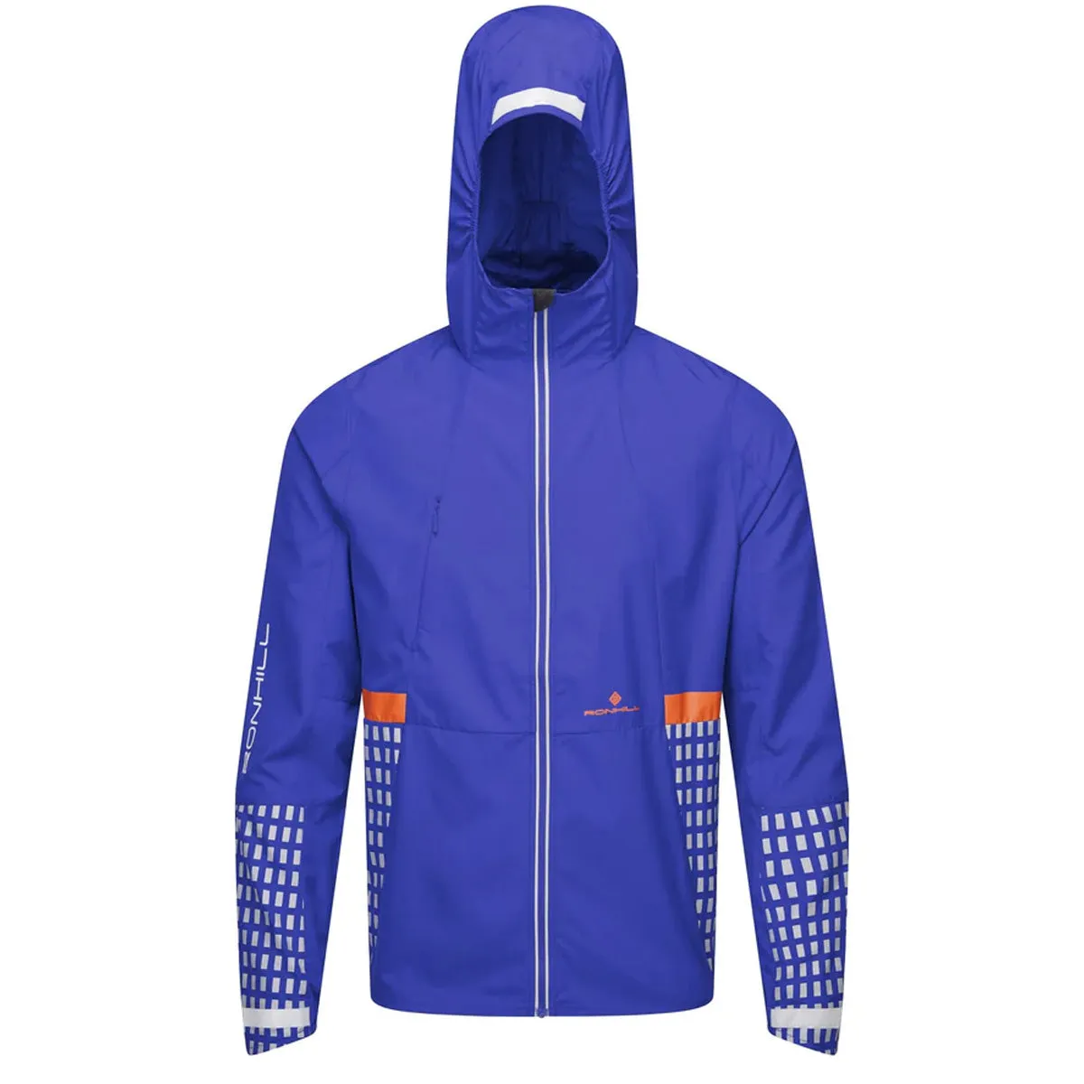 Ronhill Tech Afterhours Jacket Mens | Cobalt/flame/reflect