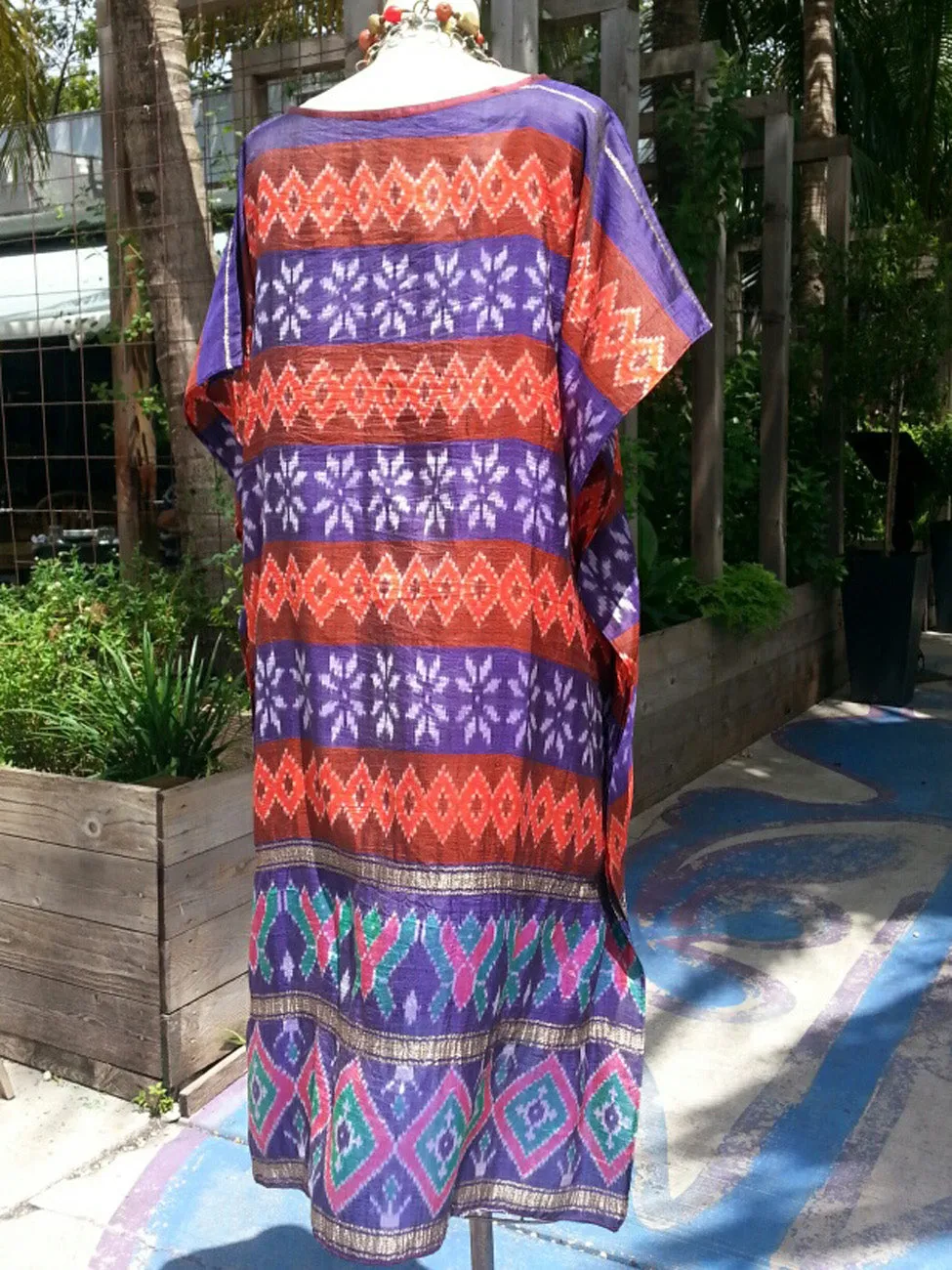 Silk Caftan Almost Famous Collection - Pocahantas