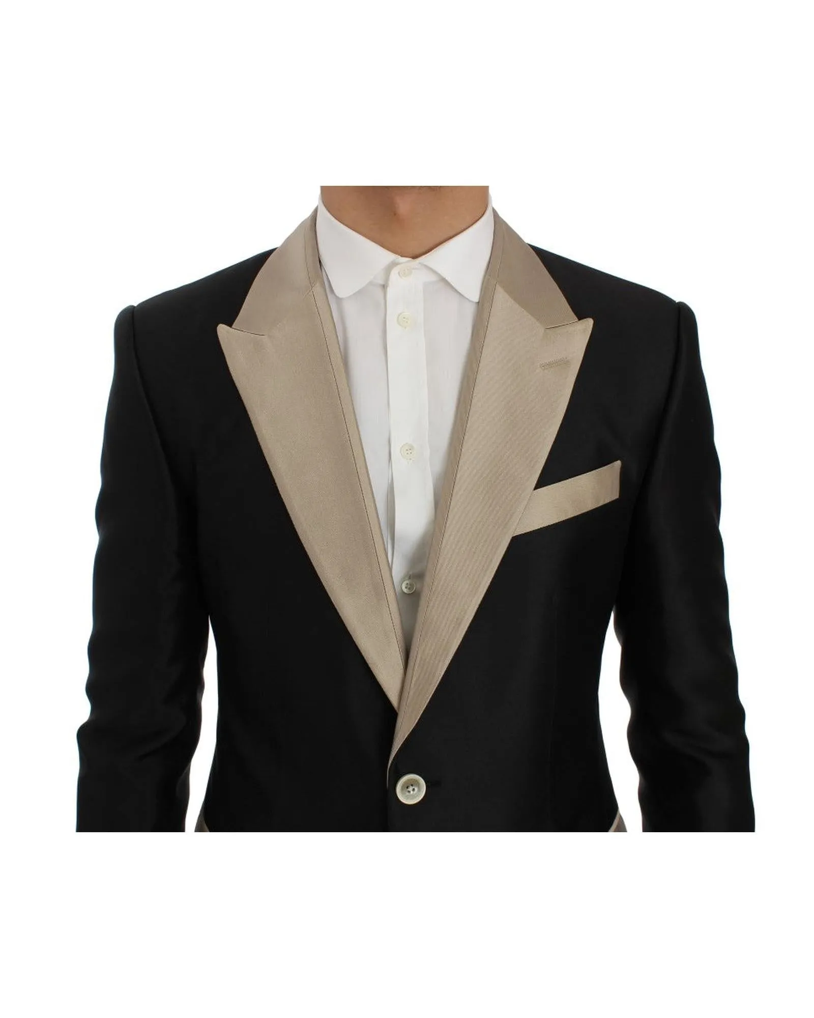 Silk Slim Blazer Jacket