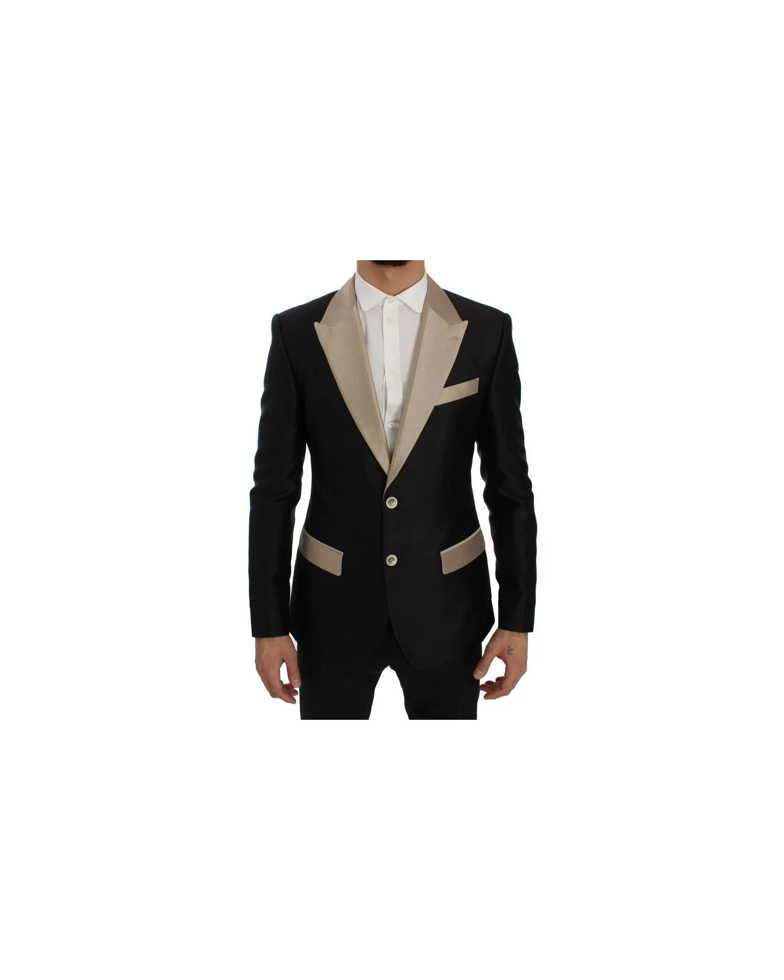 Silk Slim Blazer Jacket