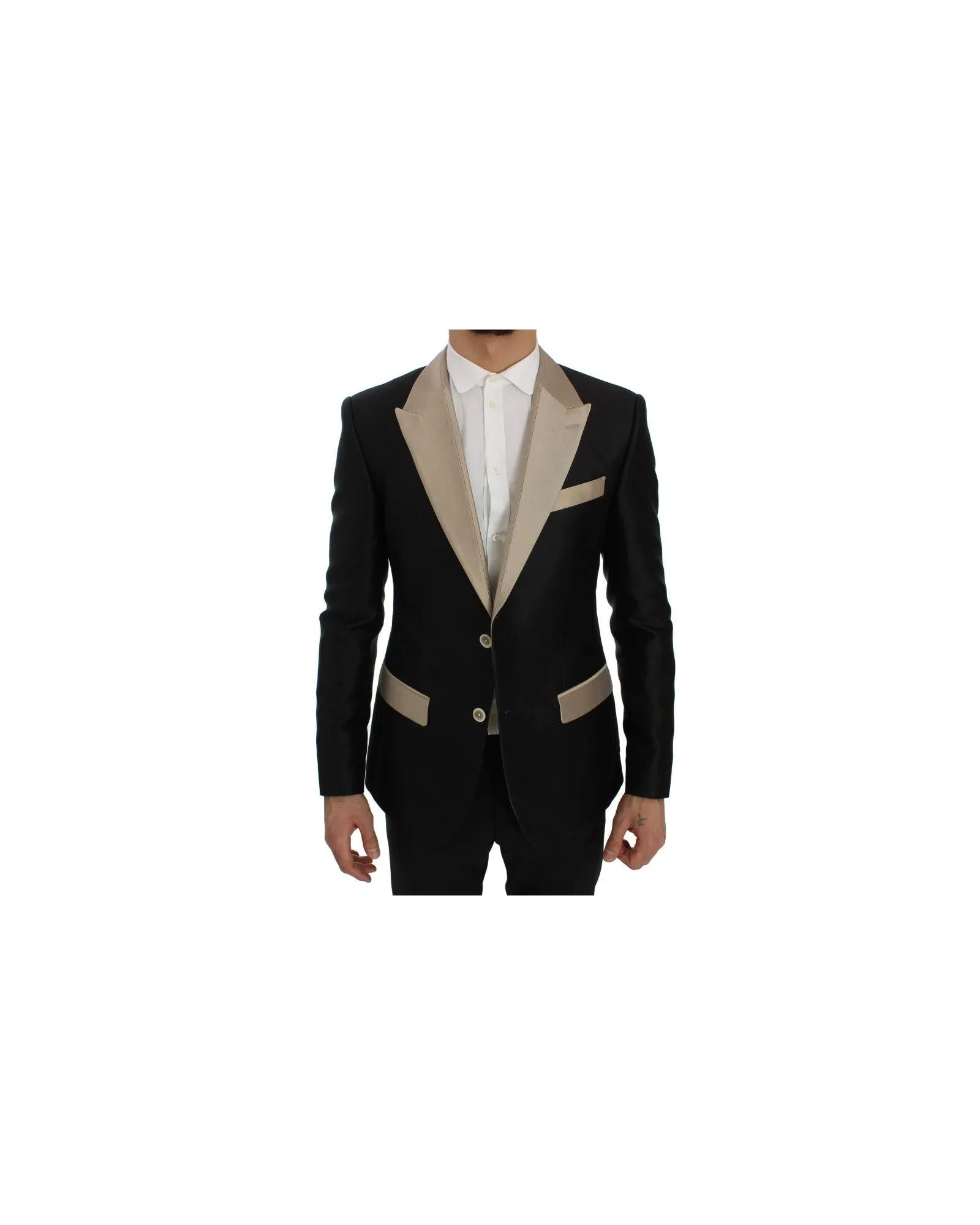 Silk Slim Blazer Jacket