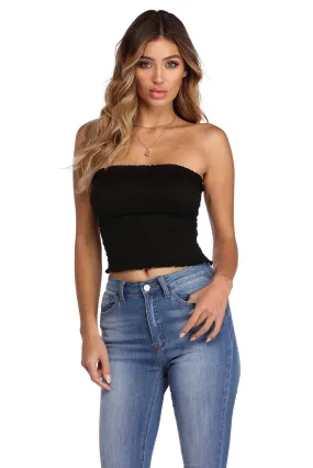 Smock It Up Tube Top