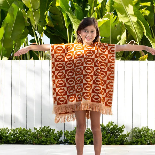 Sola Kids Poncho -Spice (60 x 120cm)