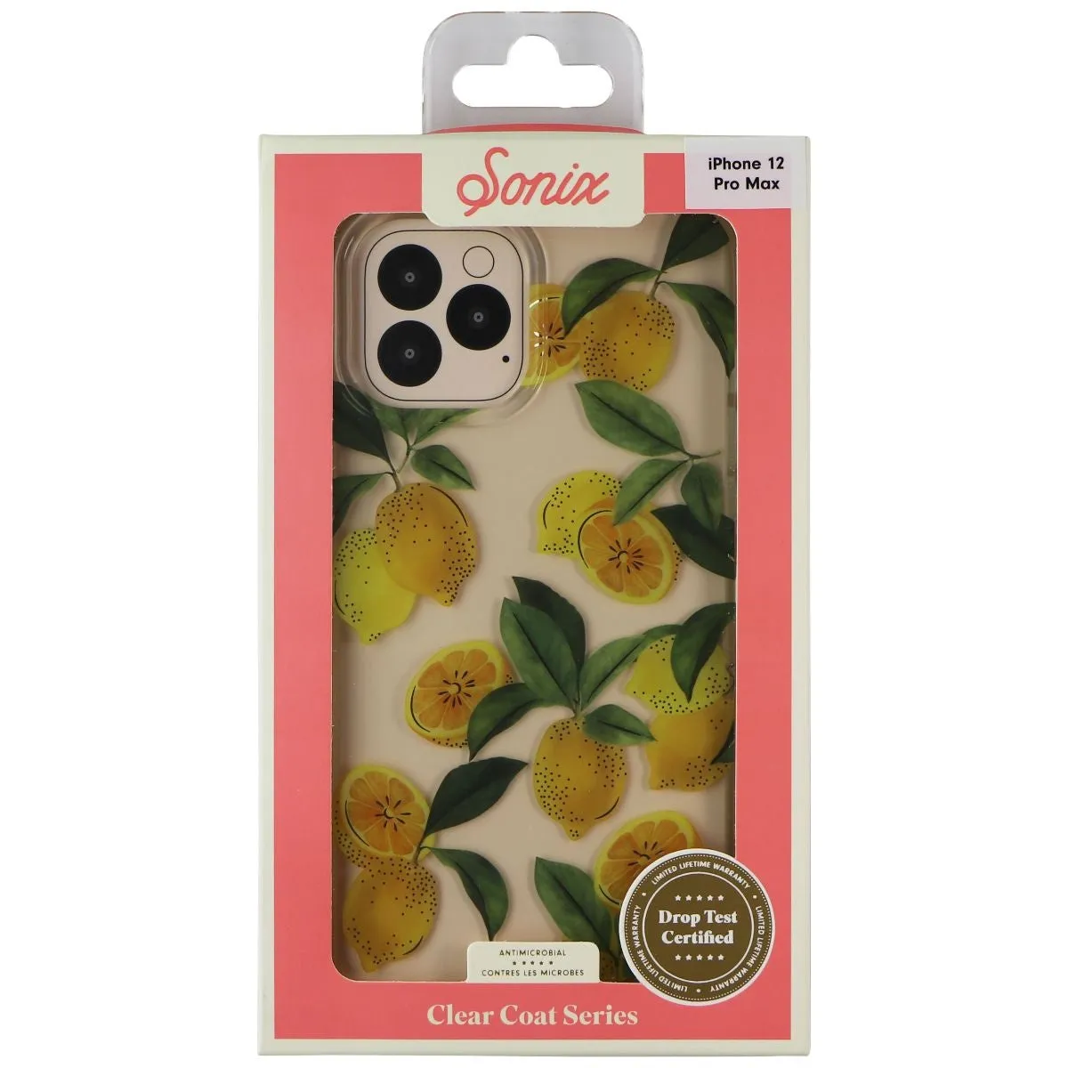 Sonix Clear Coat Series Case for Apple iPhone 12 Pro Max - Lemon Zest